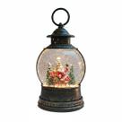 Lanterna Redonda Papai Noel Luz Música Movimento 20cm Lanterna Redonda Papai Noel Luz Música Movimento 20cm