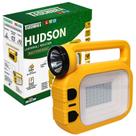 Lanterna Refletor Solar 5W Recarregavel USB 5V Fria 6500K