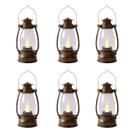 Lanterna Reperla Mini LED, 6 peças decorativas para interior e exterior