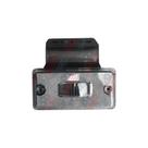 Lanterna retangular refletiva universal - facchini - com haste/ soquete/ cristal - pl06061902