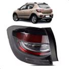 Lanterna Sandero e Stepway 2020 a 2024 Canto Fumê Led