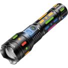 Lanterna Smiling Shark SD-5993 Flashlight Preto