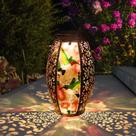 Lanterna solar CHINZIMEI impermeável para decoração de jardim de beija-flor