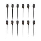 Lanterna Solar De Chama Com 12 LEDs À Prova d'Água Para Jardim, Caminho, Quintal E Decoração De Lanterna Solar De Chama Com 12 LEDs À Prova d'Água Para Jardim, Caminho, Quintal E Decoração De