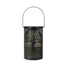 Lanterna Solar de Metal Vintage à Prova d'Água - LED para Jardim, Quintal e Gramado