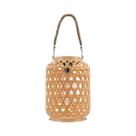 Lanterna Solar De Rattan À Prova d'Água Para Decoração De Jardim E Quintal