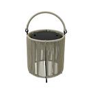 Lanterna solar draht rattan red 180mm sob ip65 led 2,5w 3.000k germany