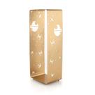 Lanterna Star Wars estampada em ouro da Batalha da Estrela da Morte