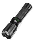 Lanterna Tatica 2000 Lumens c Display Digital Led c Bateria