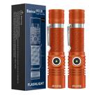 Lanterna tática Banral K518 Recarregável High Lumens Laranja Lanterna tática Banral K518 Recarregável High Lumens Laranja
