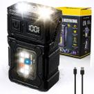 Lanterna Tática LED Compacta 4000 Lumens 7 Modos Potência Extrema Resistente Recarregável Com Imã Para Oficina Mecânica Bike Trilha Camping Noturna