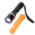 Lanterna Tática Led Cree com Sinalizador - Foco Ajustável - Bateria Recarregável - BM8466 - B-Max