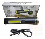 Lanterna Tática LED P90 COB Recarregável USB JWS WS606 Luz Branco Alta Potência Longo Alcance Resistente Profissional Pr