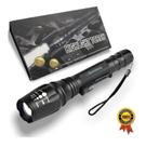 Lanterna Tática Led T6 258000w 468000 Lumens 2 Baterias Zoom