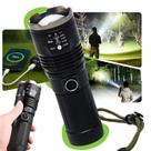 Lanterna Tática Militar 2 km Mais Forte Do Mundo Led Potente Caça Camping Com Power Bank