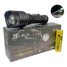 Lanterna Tática Militar JWS LED V3 Ultra Potente Zoom Ajustável Foco Redondo Luz Branca Longo Alcance ws-631