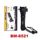 Lanterna Tática Original B-Max 8521 Militar Sabre de Luz Led Recarregável Martelo Quebra Vidro