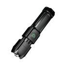 Lanterna Tática Portátil Recarregável USB À Prova d'Água Com Luz Forte E Zoom 18650 Para Pesca, Caça