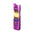Lanterna Tática Recarregável De Alto Lúmen Com Duplo Interruptor, Luz LED UV E Display Digital Lanterna Tática Recarregável De Alto Lúmen Com Duplo Interruptor, Luz LED UV E Display Digital