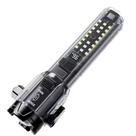 Lanterna Tática USB 10 em 1 Zoom Ajustável Martelo Alarme Refletor Onistek ON-LT028