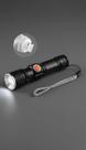 Lanterna Tática Zoom USB Recarregável Luz Branca