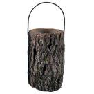 Lanterna Terra em cimento 9,5x16cm -L Hermitage