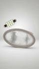 Lanterna Teto LED Universal 12V Lanterna Teto LED Universal 12V