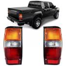 Lanterna Traseira Aro Preto para Mitsubishi L200 1993 a 2006