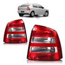 Lanterna Traseira Astra Hatch 2003 2004 2005 2006 2007 2008 2009 2010 2011 2012 Bicolor Lisa Acrílico