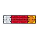 Lanterna Traseira Compativel MB Led Com Vigia Tricolor Bivolt 24V