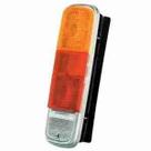 Lanterna Traseira Completa Kombi Clippler Tri Color com Carcaça