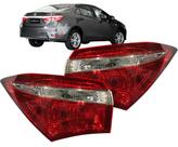 Lanterna Traseira Corolla 2015 2016 2017 Canto Sem Led Par 2 peças Lanterna Traseira Corolla 2015 2016 2017 Canto Sem Led Par 2 peças