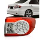 Lanterna Traseira Corolla Xei Altis Canto Ano 2012 2013 com Led