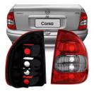 Lanterna Traseira Corsa Sedan Classic 2000 até 2009 Lado Direito Passageiro Ré Fumê