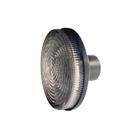 Lanterna Traseira Cristal 125mm LED Bivolt Com Fio Metalizada H3