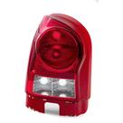 Lanterna Traseira Cristal Vw Volkswagen Gol Geracao Iv 2006 a 2009 Lado Esquerdo Carcaca Vermelha