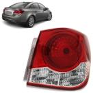 Lanterna Traseira Cruze Sedan 2011 A 2016 Bicolor Canto