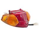 Lanterna Traseira Crypton T115 Ano 2009 a 2012 Lente Pisca Amarelo