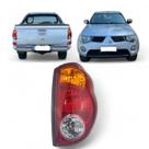 Lanterna Traseira Direita Mitsubishi L200 Triton 2008 2009 2010 2011 2012 2013 2014 2015 Passageiro Tricolor Cristal
