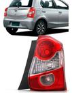 Lanterna traseira etios hatch 2013 até 2018 lado esquerdo ou direito