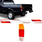 Lanterna Traseira F1000 Pampa 1989 Ate 1993 Ld Tricolor Acrilico