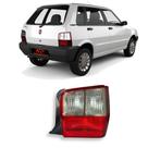 Lanterna Traseira Fiat Uno Quadrado 2005 a 2013 Direito Lanterna Traseira Fiat Uno Quadrado 2005 a 2013 Direito