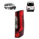 Lanterna traseira fume mercedes benz sprinter 2020 a 2024 lado direito com led para adaptaçao