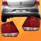 Lanterna Traseira Gol G6 12 13 14 15 16 Cristal Bicolor