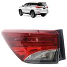 Lanterna Traseira Hilux Sw4 2016 2017 2018 2019 2020 Led Canto Lente Lisa Acrílico Carcaça Preta
