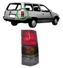 Lanterna Traseira Ipanema 1989 a 1998 Lado Direito Passageiro Vermelha Ambar Fume Lente Acrílica Marca Acrilux 147929