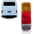Lanterna traseira kombi clipper 1975 á 2009 âmbar