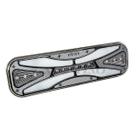 Lanterna Traseira LED Brava 777 Cristal Máscara Negra 24V Lado Esquerdo