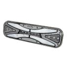 Lanterna Traseira LED Brava 777 Sinbrax Cristal Máscara Negra 24V