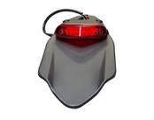 Lanterna Traseira LED Modelo Universal Enduro para CRF 230/250, XR, XT, XL, BROS, XLX, KTM